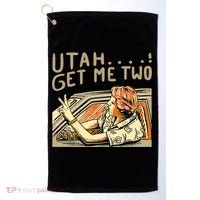 Baseball Chickie Utah Get Me Two Golf Towel thumb 0