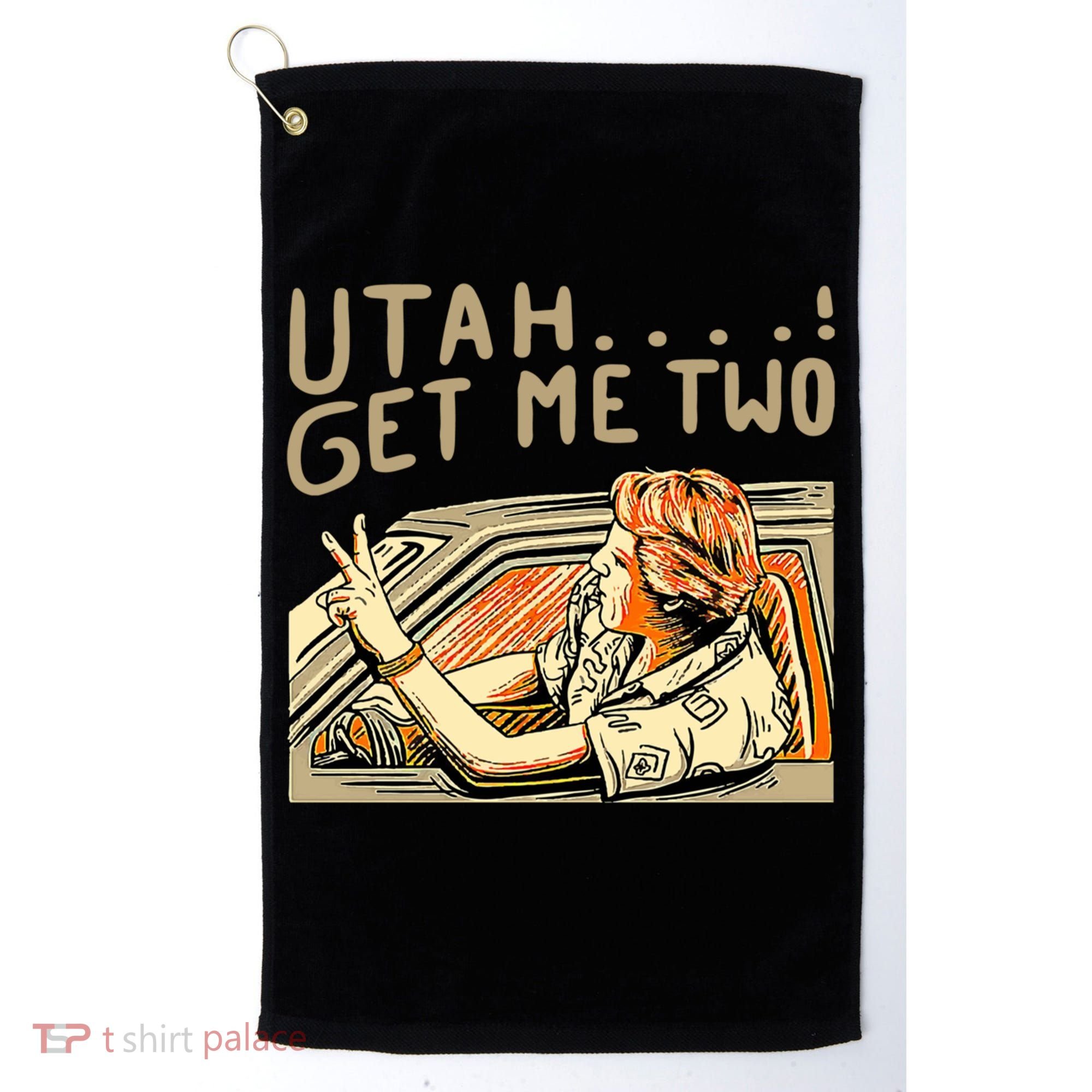 Baseball Chickie Utah Get Me Two Golf Towel