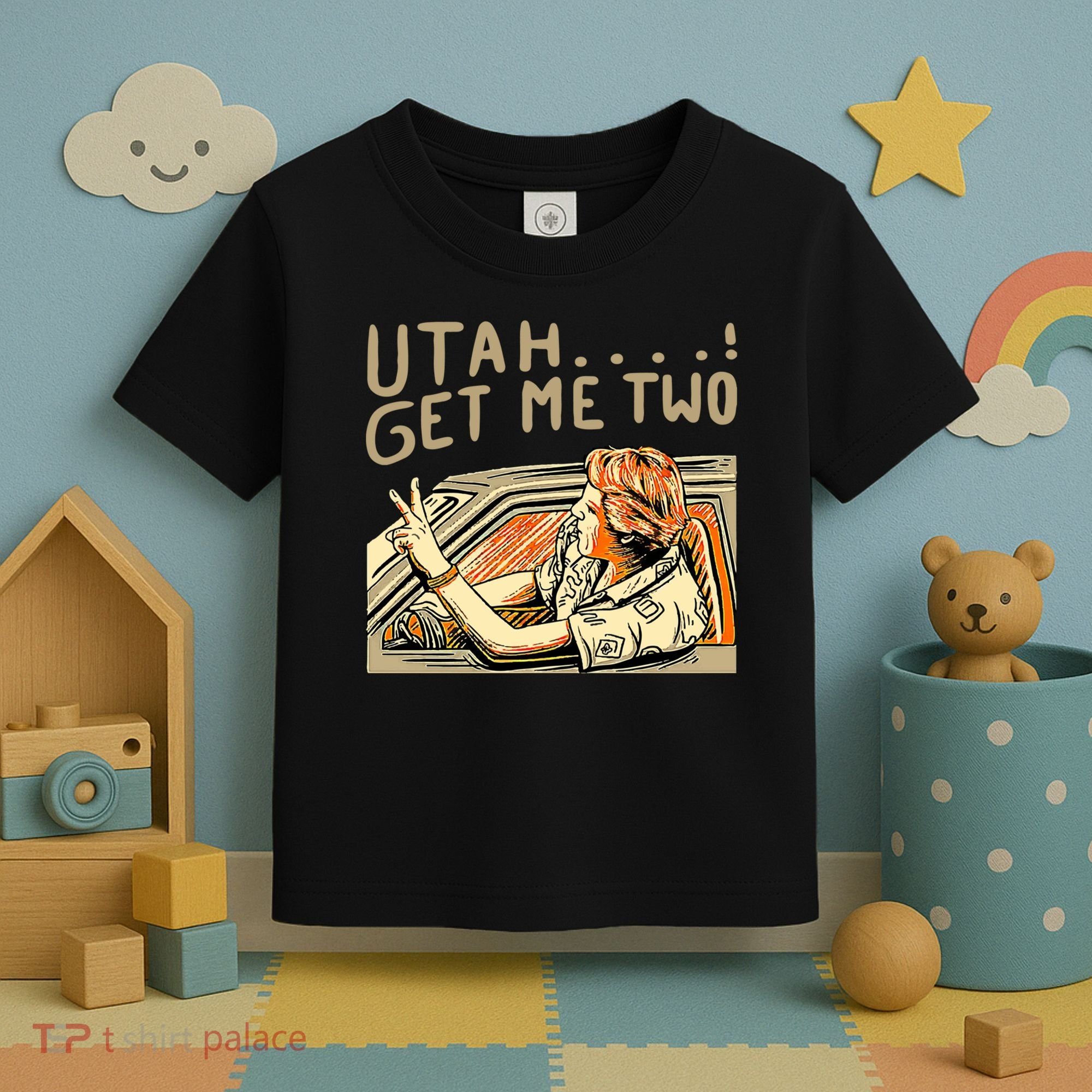 Baseball Chickie Utah Get Me Two Toddler T-Shirt