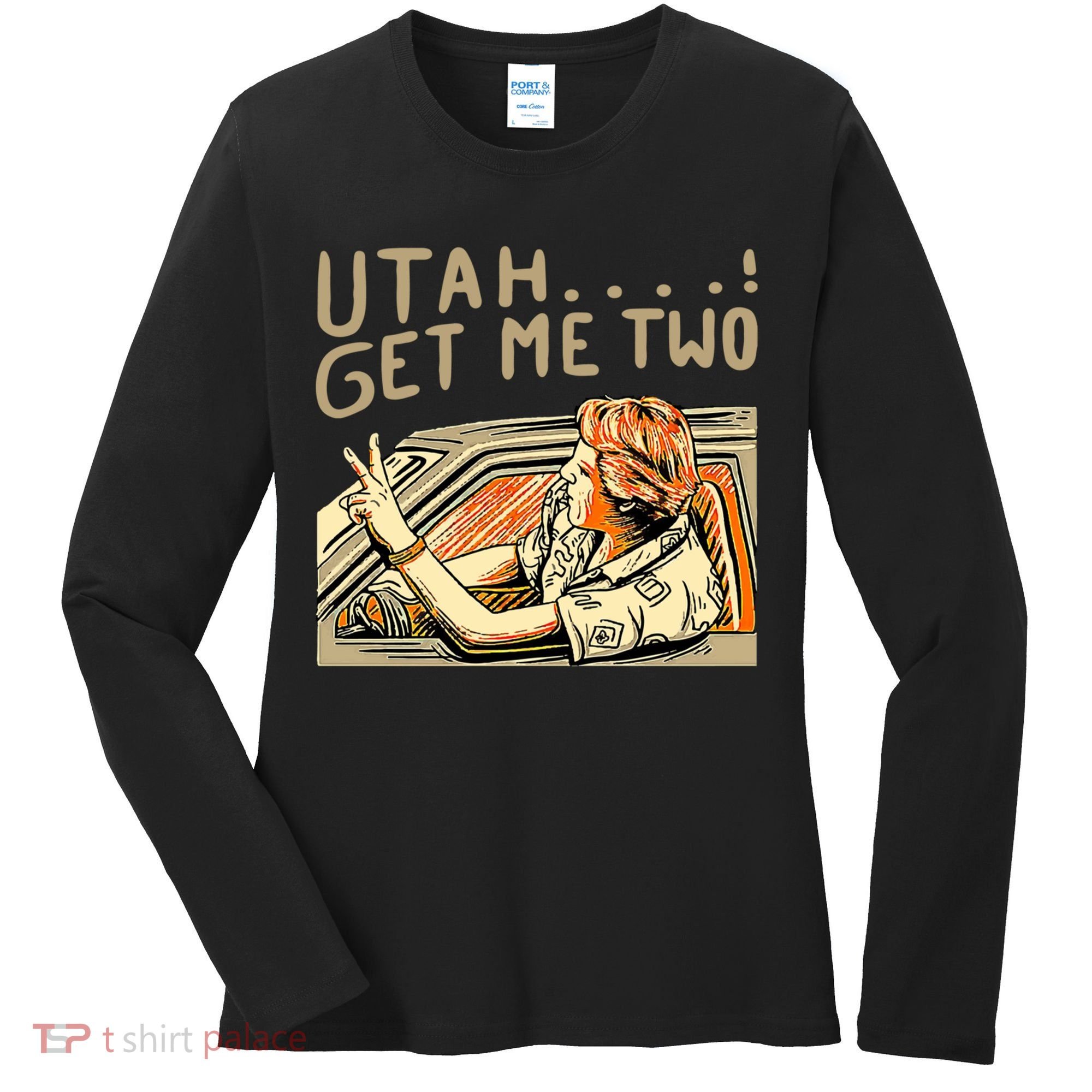 Baseball Chickie Utah Get Me Two Women's Long Sleeve Shirt