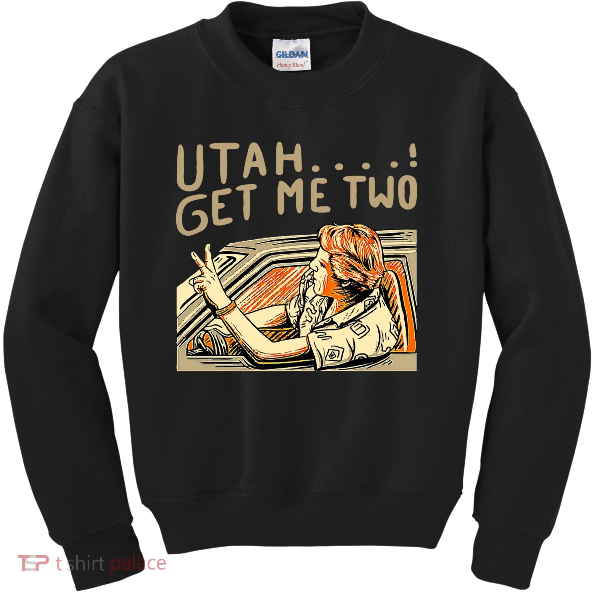 Baseball Chickie Utah Get Me Two Kids Sweatshirt