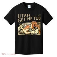 Baseball Chickie Utah Get Me Two Kids T-Shirt thumb 0