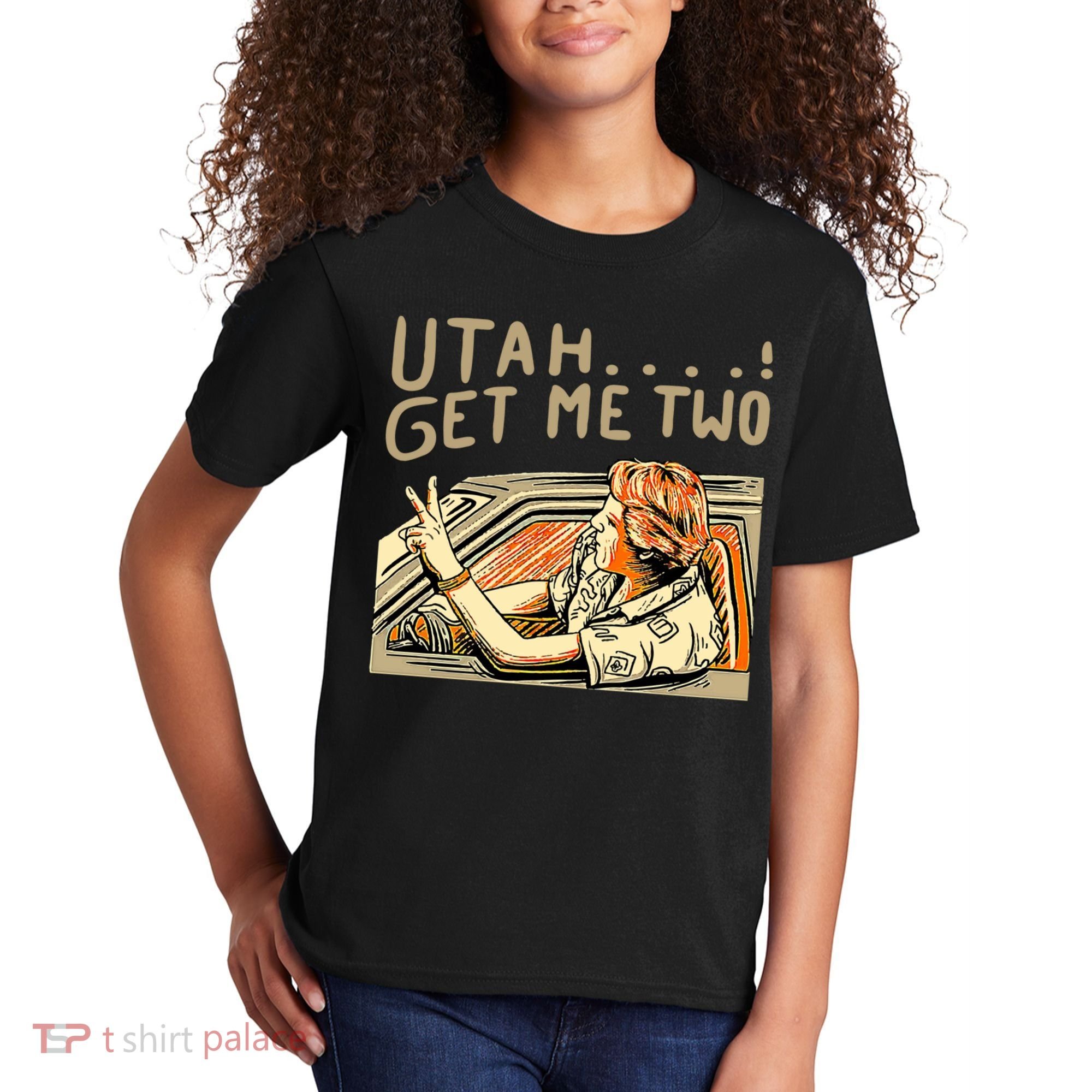 Baseball Chickie Utah Get Me Two Kids T-Shirt