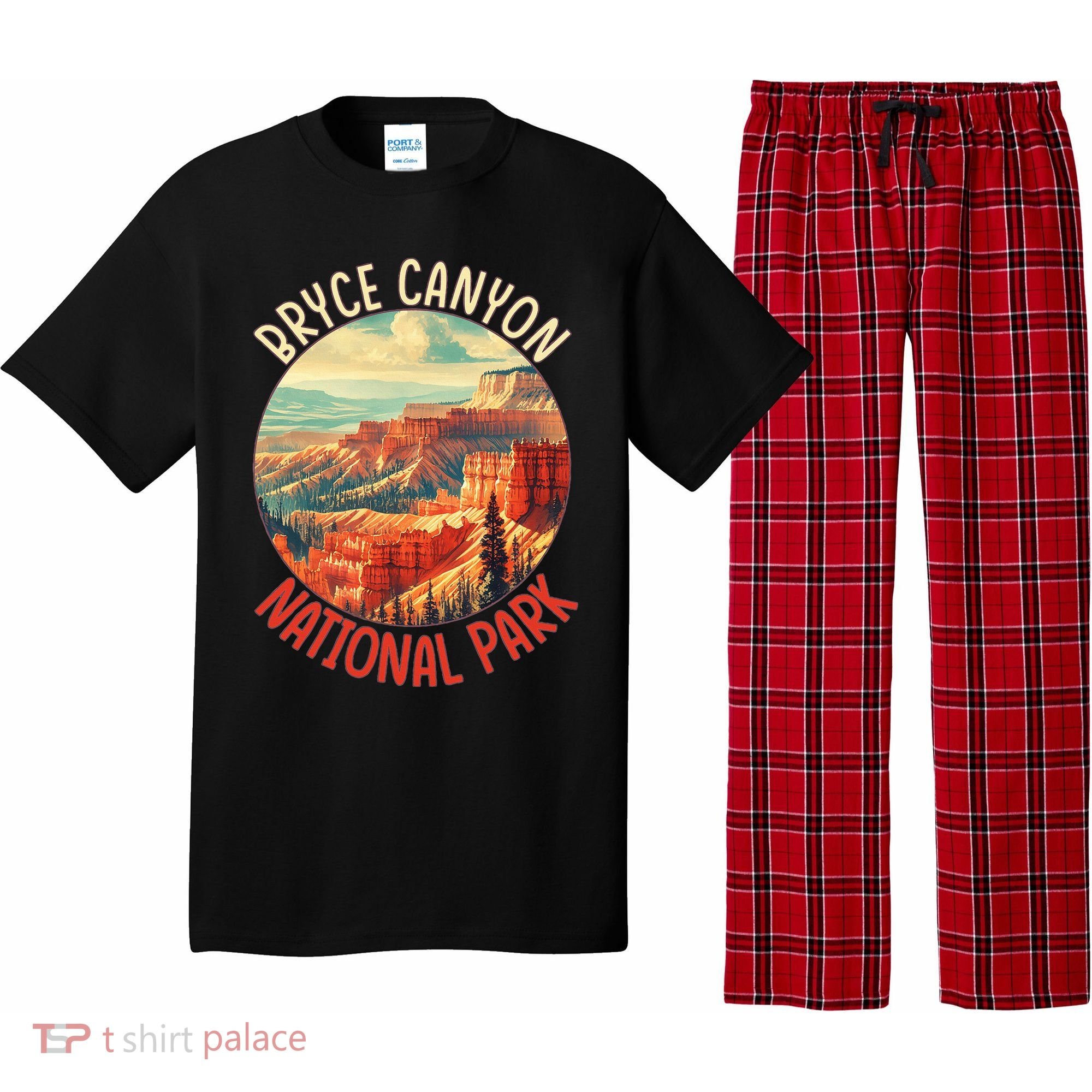 Bryce Canyon Us Stateutah Nation Parks Camping Pajama Set