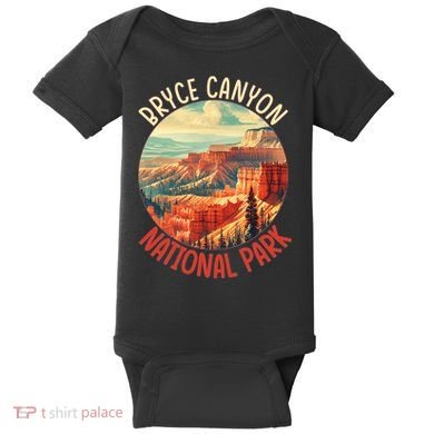 Bryce Canyon Us Stateutah Nation Parks Camping Baby Bodysuit