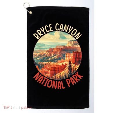 Bryce Canyon Us Stateutah Nation Parks Camping Golf Towel