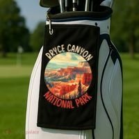 Bryce Canyon Us Stateutah Nation Parks Camping Golf Towel thumb 2