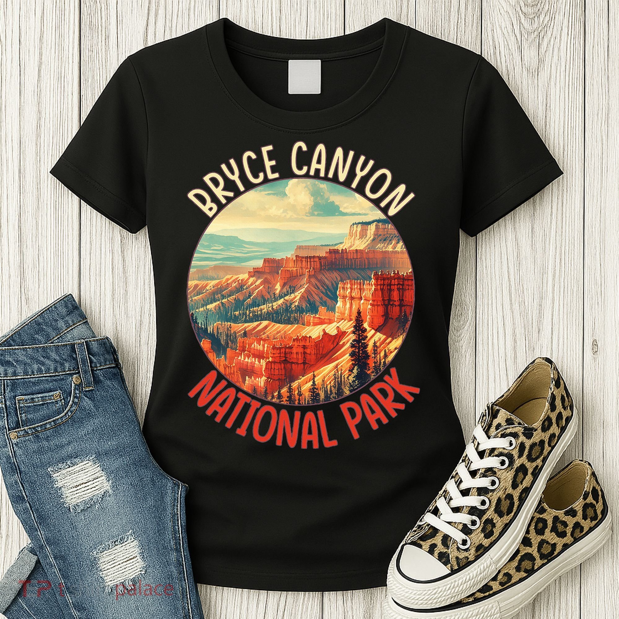 Bryce Canyon Us Stateutah Nation Parks Camping Women's T-Shirt