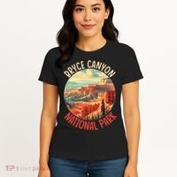 Bryce Canyon Us Stateutah Nation Parks Camping Women's T-Shirt thumb 4