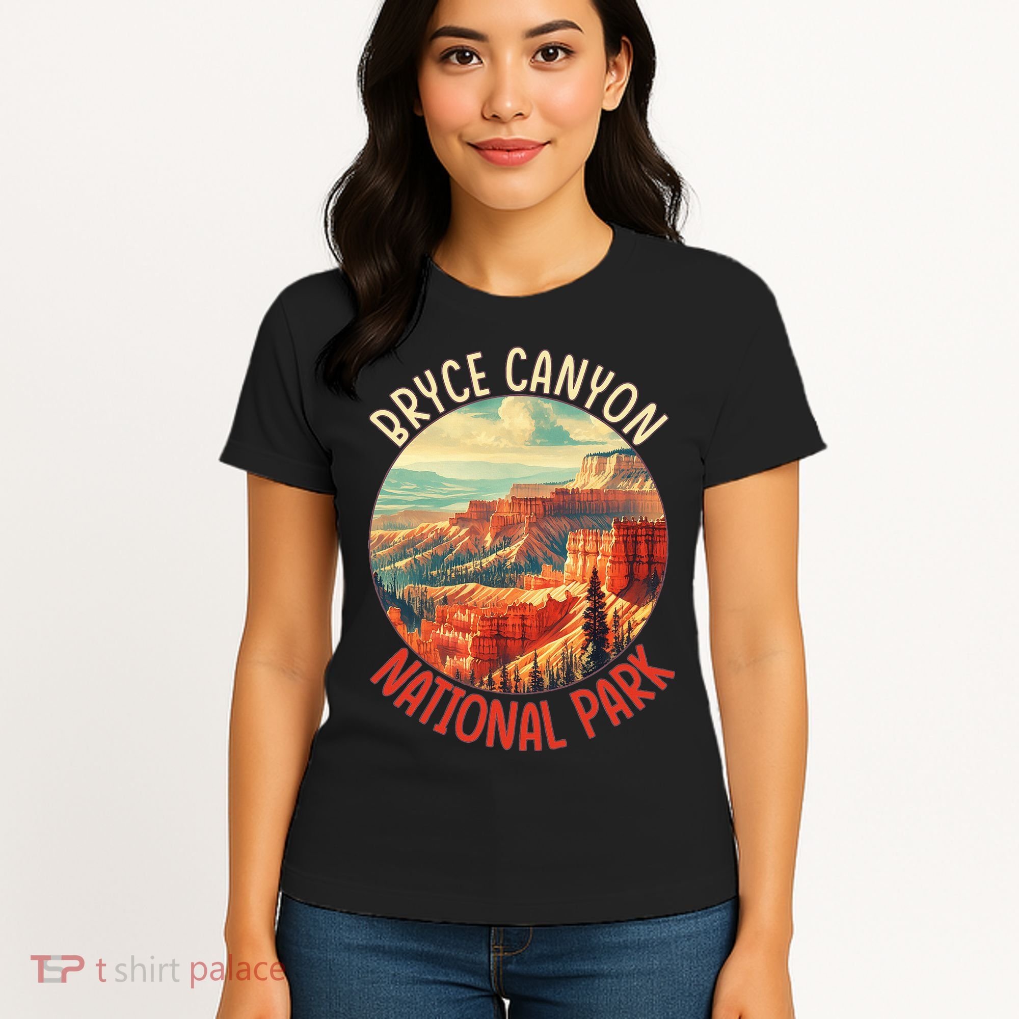 Bryce Canyon Us Stateutah Nation Parks Camping Women's T-Shirt