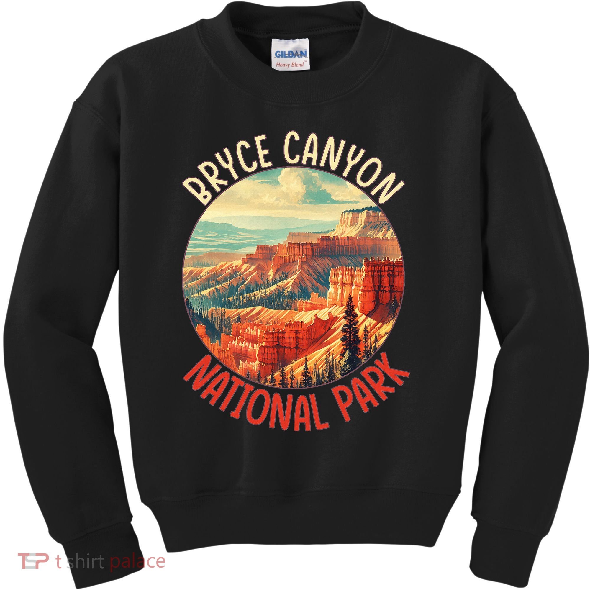 Bryce Canyon Us Stateutah Nation Parks Camping Kids Sweatshirt