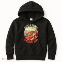 Bryce Canyon Us Stateutah Nation Parks Camping Kids Hoodie thumb 0