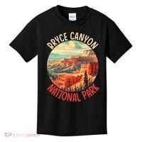 Bryce Canyon Us Stateutah Nation Parks Camping Kids T-Shirt thumb 0