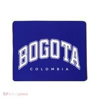 Bogota Colombia Varsity Style White Text Gift Mousepad thumb 0