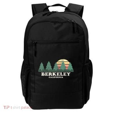 Berkeley Ca Vintage Throwback Retro 70s Design Backpack