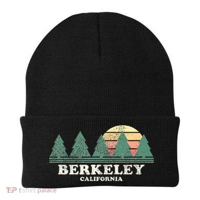 Berkeley Ca Vintage Throwback Retro 70s Design Beanie