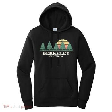 Berkeley Ca Vintage Throwback Retro 70s Design Women's Hoodie
