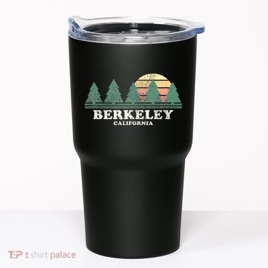 Berkeley Ca Vintage Throwback Retro 70s Design Tumbler