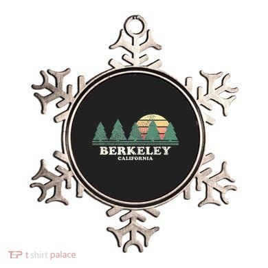 Berkeley Ca Vintage Throwback Retro 70s Design Ornament