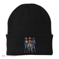 Black Cowgirl Vibes Melanin Black History Texas Beanie thumb 0