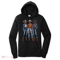 Black Cowgirl Vibes Melanin Black History Texas Women's Hoodie thumb 0