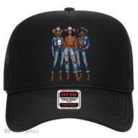 Black Cowgirl Vibes Melanin Black History Texas Hat thumb 0