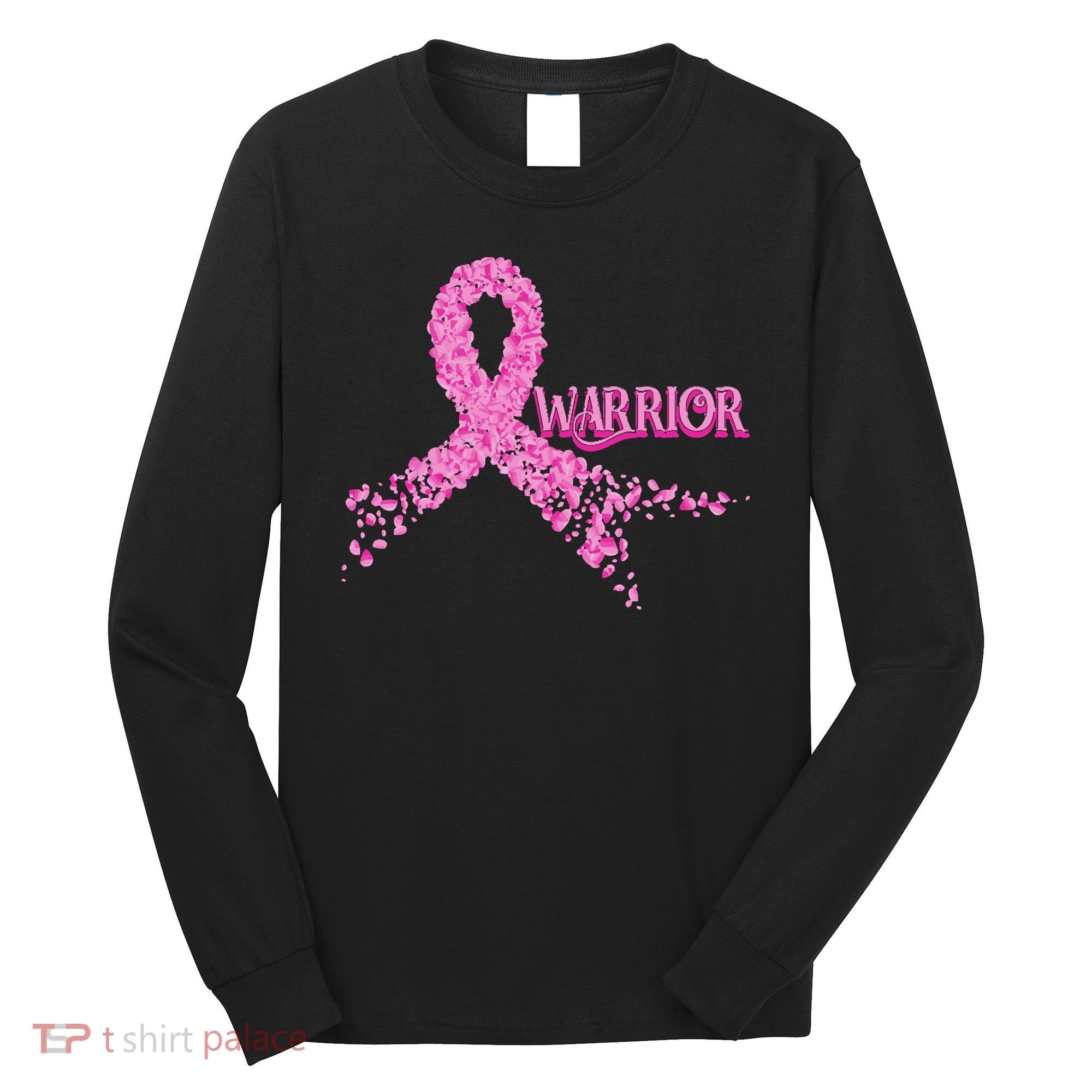 Breast Cancer Warrior Long Sleeve Shirt