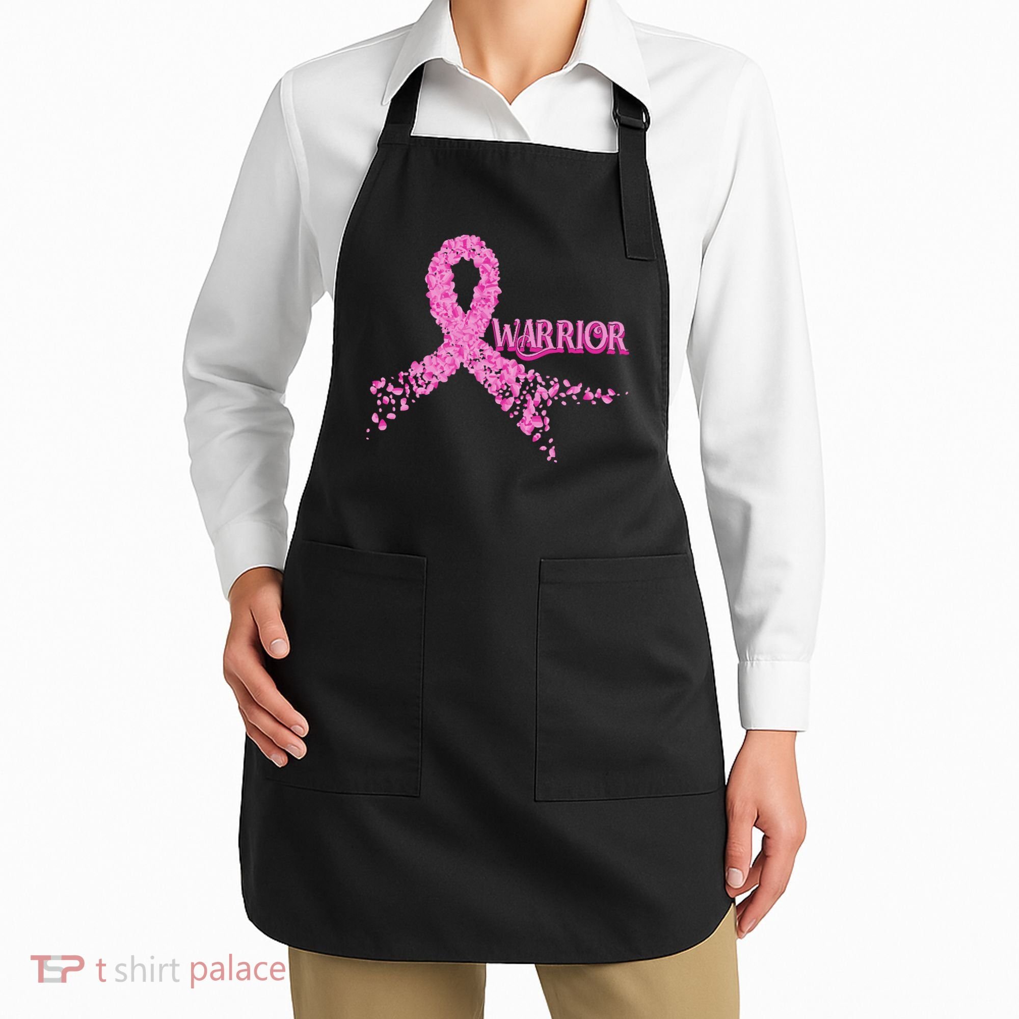Breast Cancer Warrior Apron