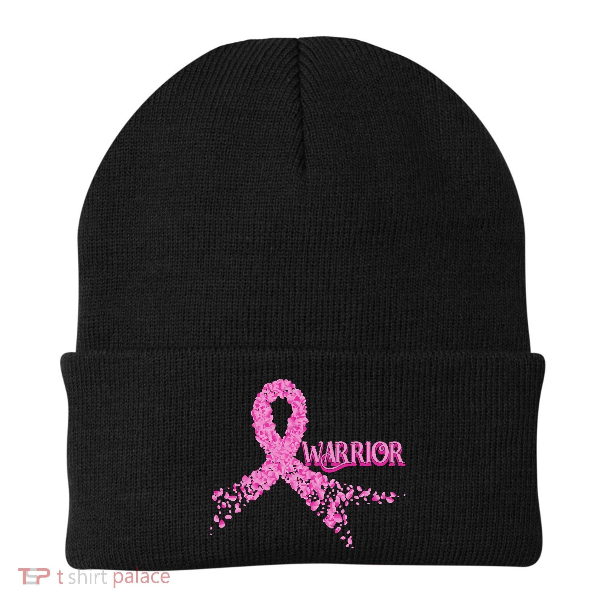 Breast Cancer Warrior Beanie