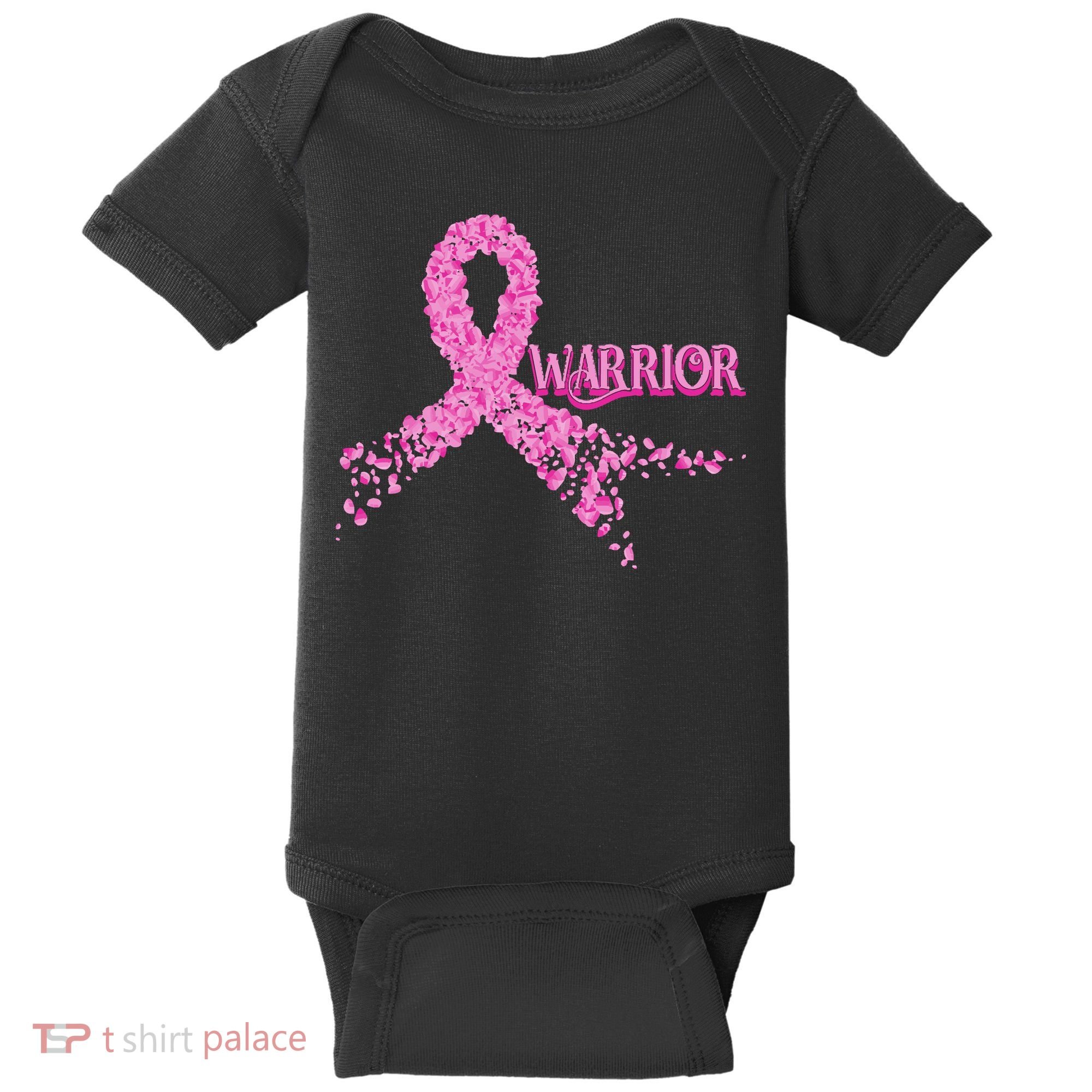 Breast Cancer Warrior Baby Bodysuit