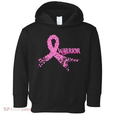 Breast Cancer Warrior Toddler Hoodie