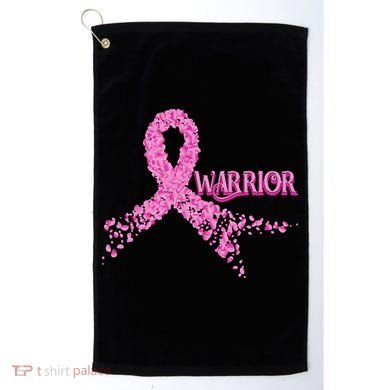 Breast Cancer Warrior Golf Towel