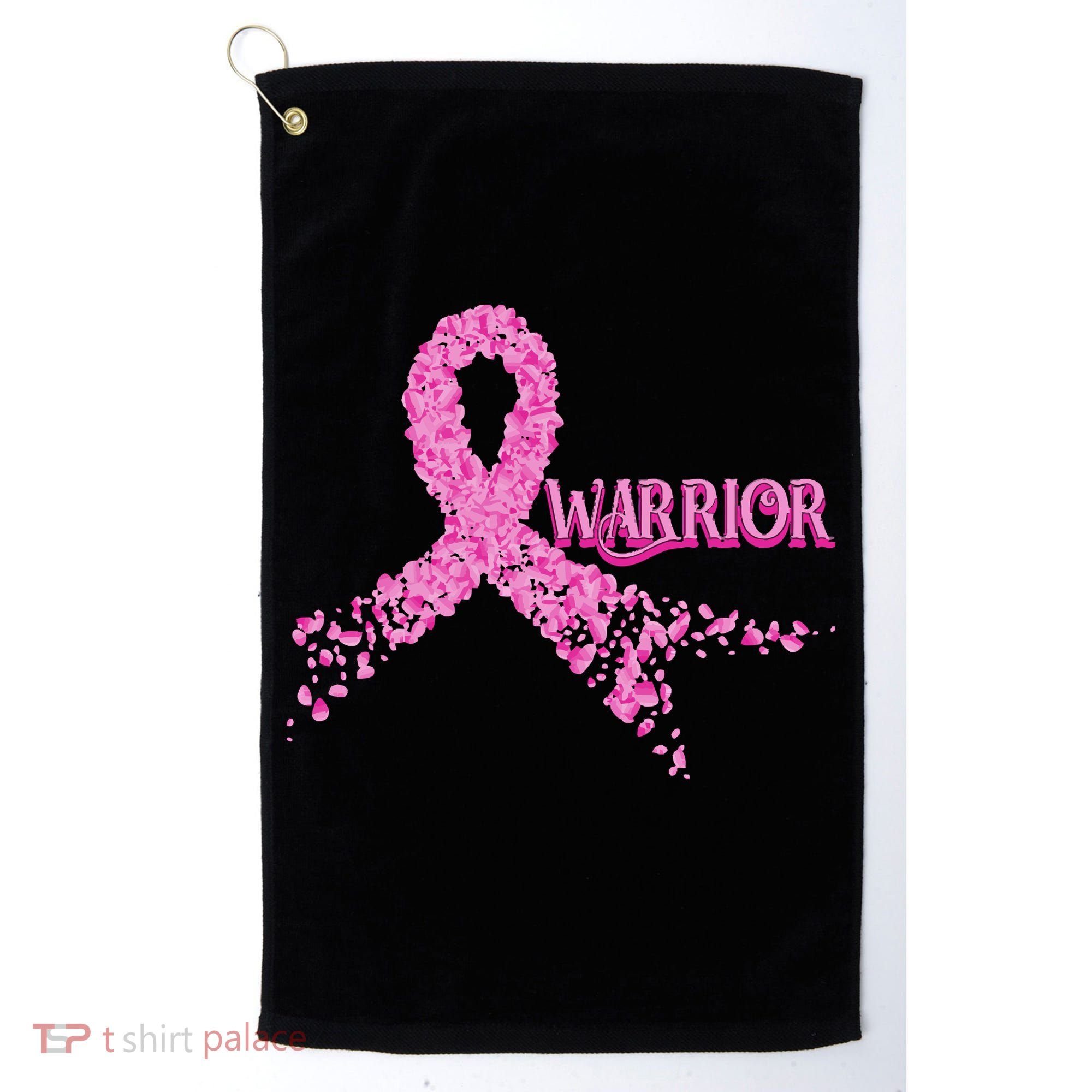 Breast Cancer Warrior Golf Towel
