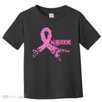 Breast Cancer Warrior Toddler T-Shirt thumb 0