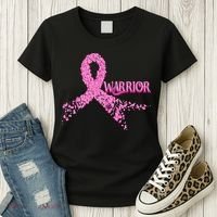 Breast Cancer Warrior Women's T-Shirt thumb 3