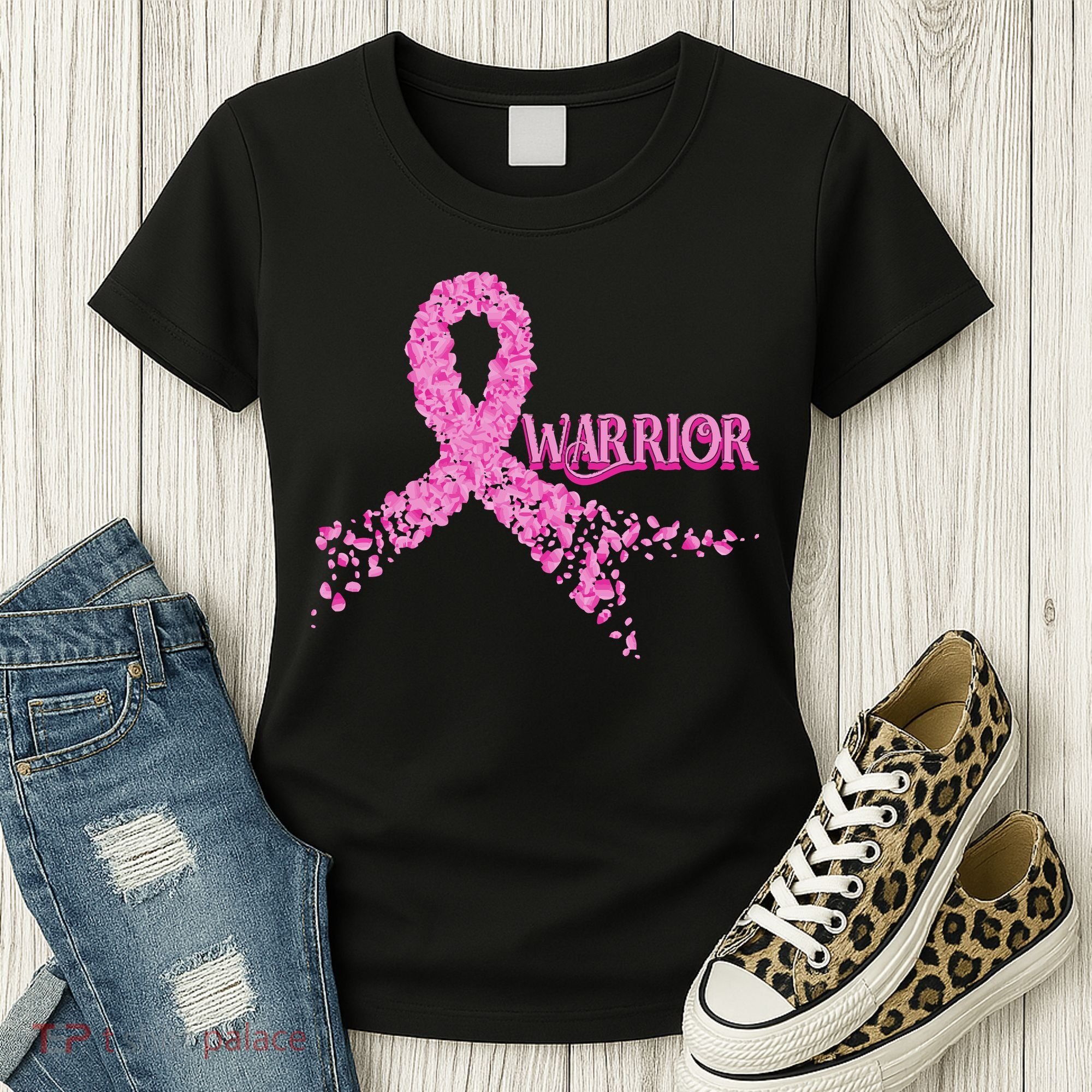 Breast Cancer Warrior Women's T-Shirt
