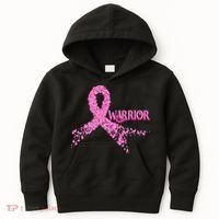 Breast Cancer Warrior Kids Hoodie thumb 0