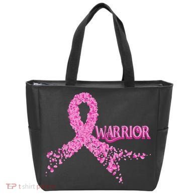 Breast Cancer Warrior Tote Bag