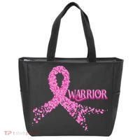 Breast Cancer Warrior Tote Bag thumb 0