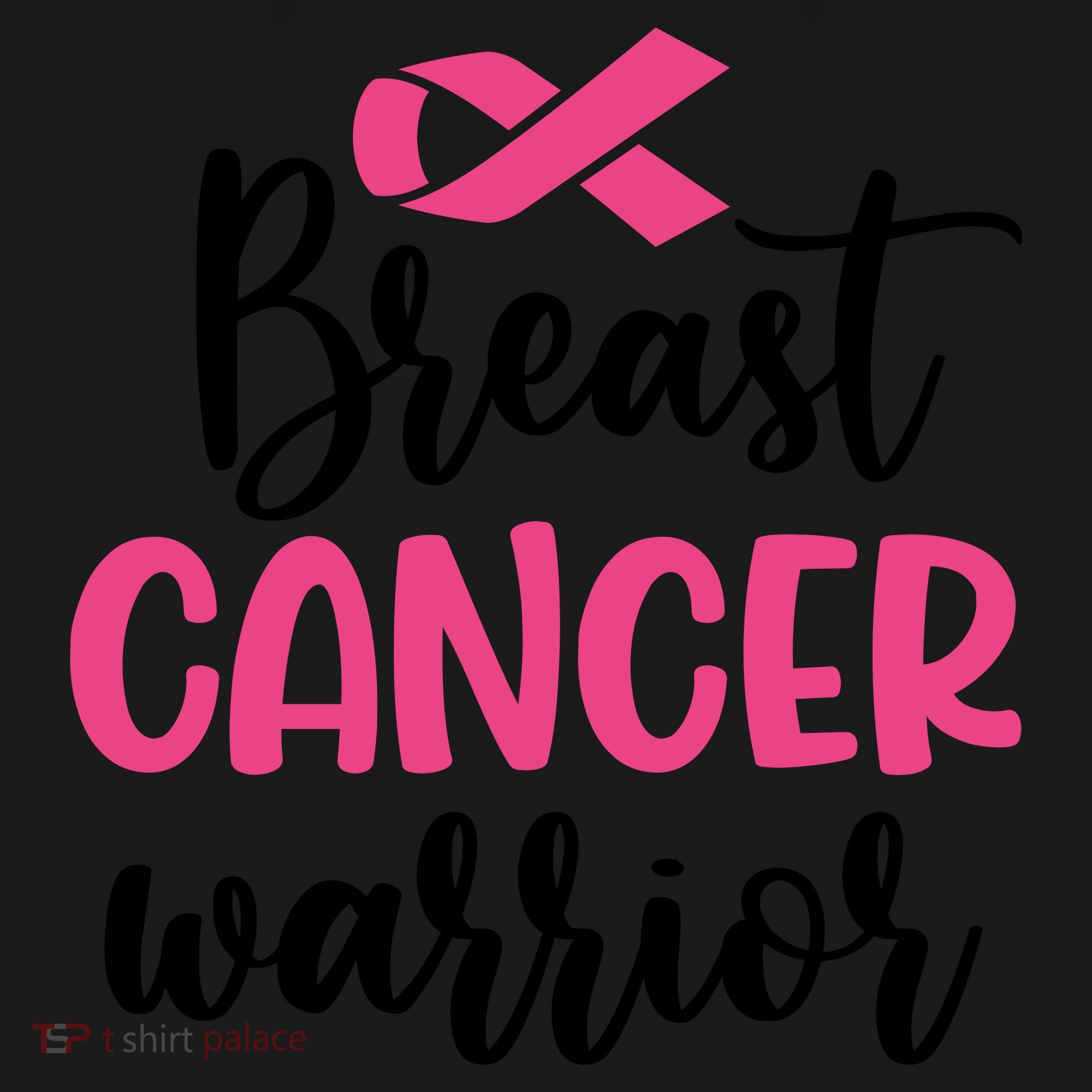 Breast Cancer Warrior Pink Ribbon Breast Cancer Mousepad