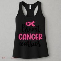Breast Cancer Warrior Pink Ribbon Breast Cancer Women's Tank Top thumb 3