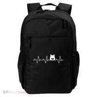 Black Cat With Coffee Cute Cats And Coffee Lover Backpack thumb 0