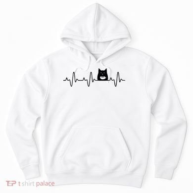Black Cat With Coffee Cute Cats And Coffee Lover Hoodie