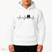 Black Cat With Coffee Cute Cats And Coffee Lover Hoodie thumb 2