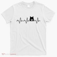 Black Cat With Coffee Cute Cats And Coffee Lover T-Shirt thumb 0