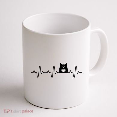 Black Cat With Coffee Cute Cats And Coffee Lover Coffee Mug back