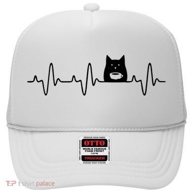 Black Cat With Coffee Cute Cats And Coffee Lover Hat