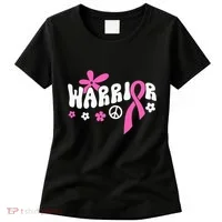 Breast Cancer Warrior Women's T-Shirt thumb 0