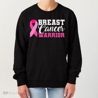 Breast Cancer Warrior Pink Ribbon Women's Sweatshirt thumb 0