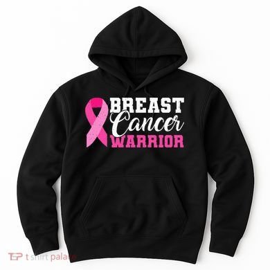 Breast Cancer Warrior Pink Ribbon Hoodie